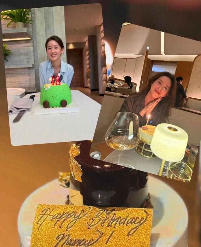 蛋糕是绿色的她在伦敦的豪宅曝光章泽天素颜庆祝32岁生日生日(图3) 蛋糕是绿色的她在伦敦的豪宅曝光章泽天素颜庆祝32岁生日生日(图3)